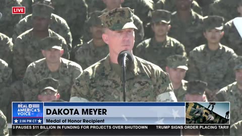 "MARINES ARE ALREADY ON THE WAY"