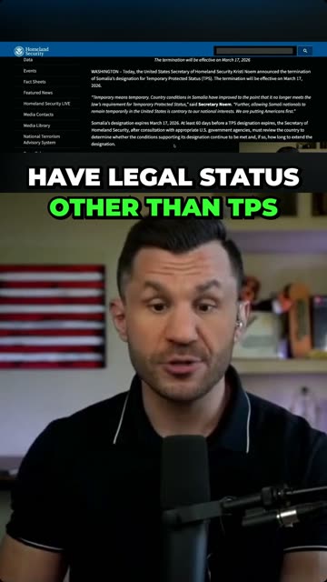 Somalia TPS Ends THOUSANDS Must Leave