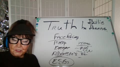 71125- 1P TRUTH BY BILLIE BEENE ANTARTICA! PRES T-VISIT TX! FACE RECOGNITION = GOV TRACKING!