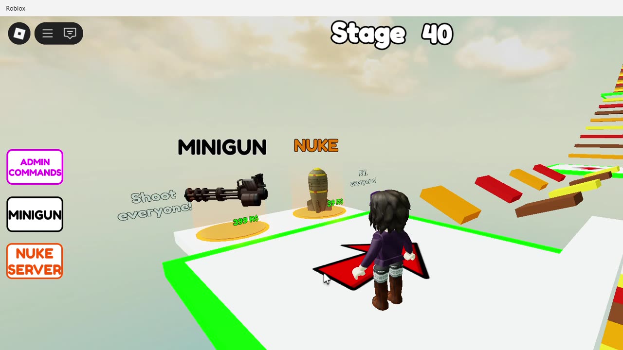 ROBLOX fall obby