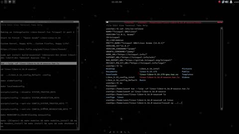 Making an Intergalactic Libre-Kernel For Trisquel 11 part 2