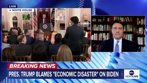 Trump blames ‘economic disaster’ on Biden
