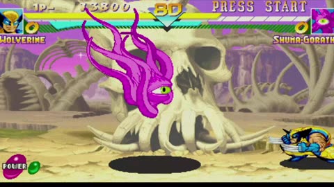 Wolverine vs Shuma-Gorath