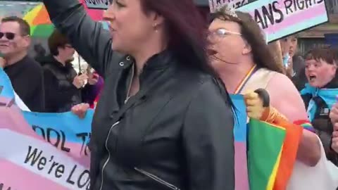 Looks like Blackpool Pride got caught in the rain