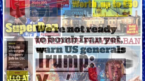 🔥Headlines Monday 12th January 2026 Newspaper Headlines 🎉📰#britishpress #breakingnews