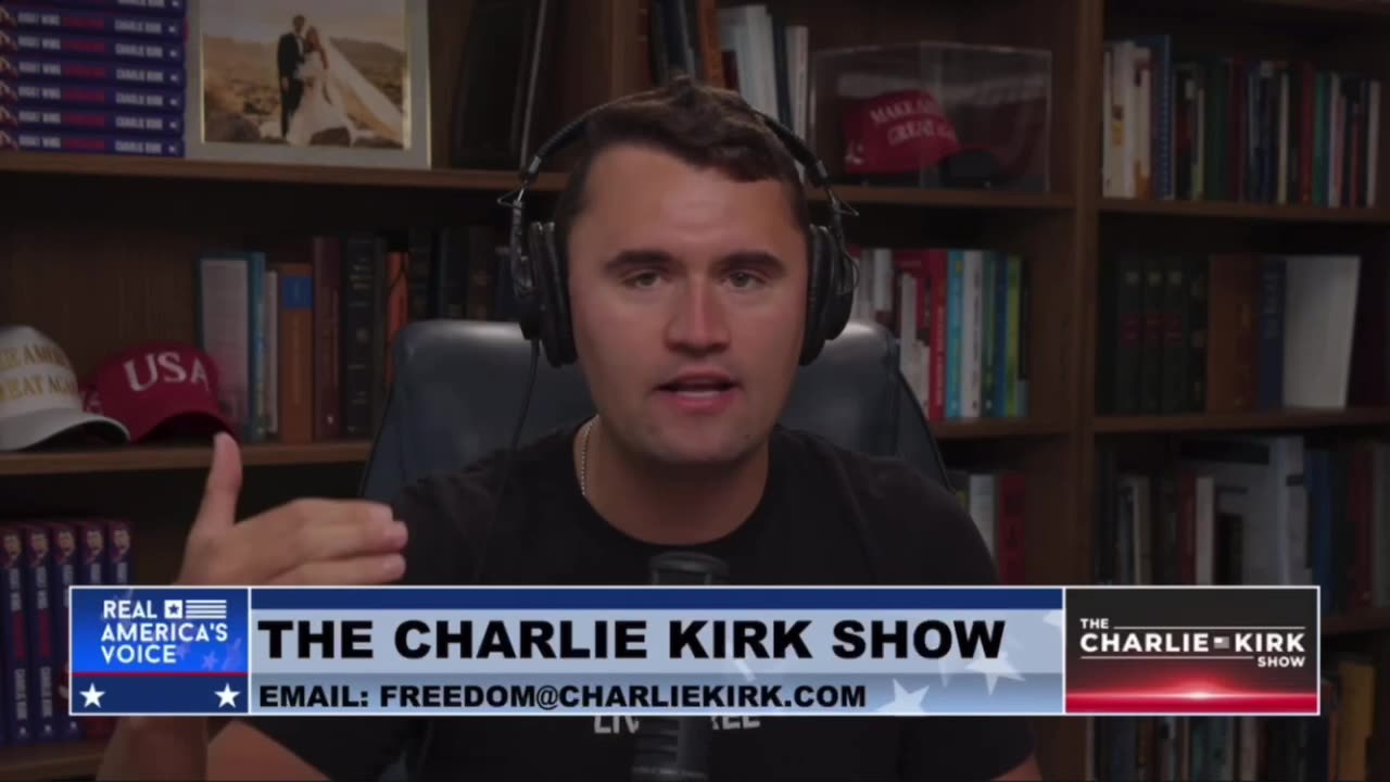 'They should say thank you': Charlie Kirk demands Trump get NAACP Man of the Year award