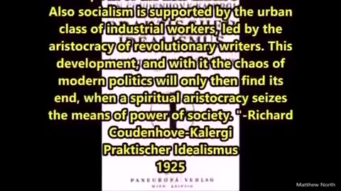 The Kalergi Plan (One of The Last Documentaries Matthew North Left Us)