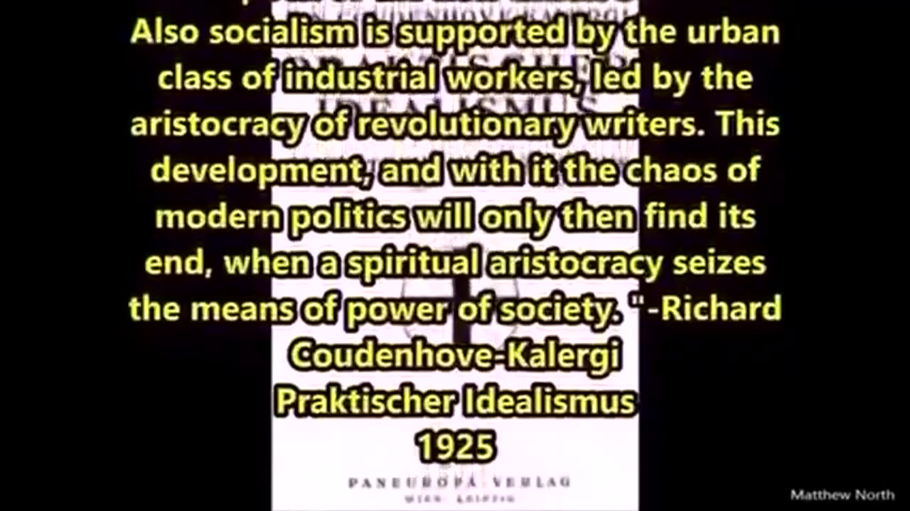 The Kalergi Plan (One of The Last Documentaries Matthew North Left Us)