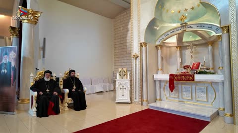 Patriarch H.H. Ignatius Aphrem-II visits St. Johannes in Märsta, Stockholm