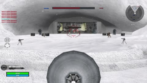 SWBF2 2005: Hunt Rebels Hoth (Instant Action) Gameplay