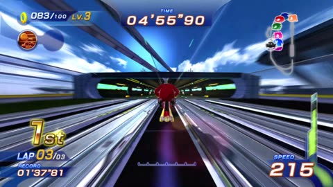 Sonic Free Riders: Dr. Eggman with E-Rider on Metal City (Expert) (Free Race)