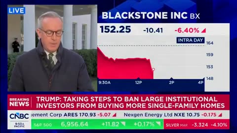 President Trump confirms he is moving to BAN large institutional investors from buying homes