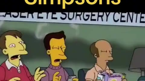 The Simpsons-These are not predictions they are telling you what they're doing!