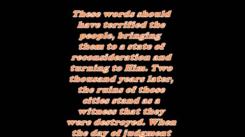 Matthew 11:22- Daily Bible Verse Commentary