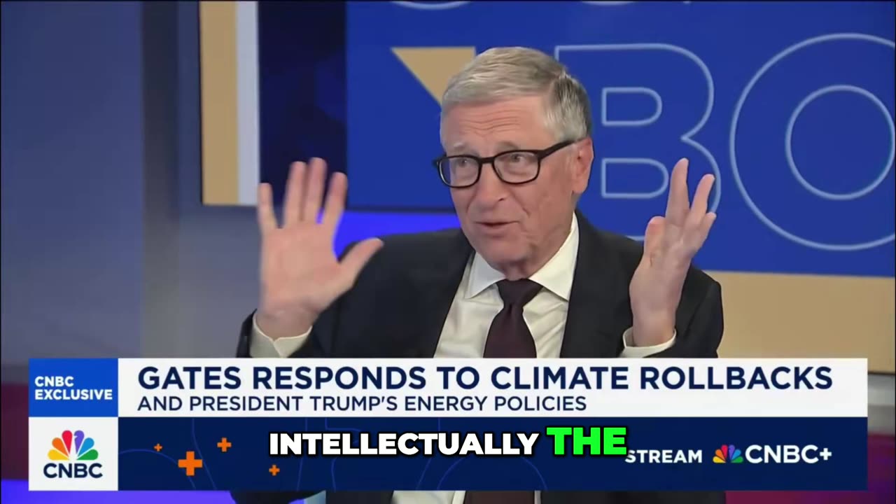 🟢 WATCH: Bill Gates Now Admits "No Doomsday Risk" From Global Warming