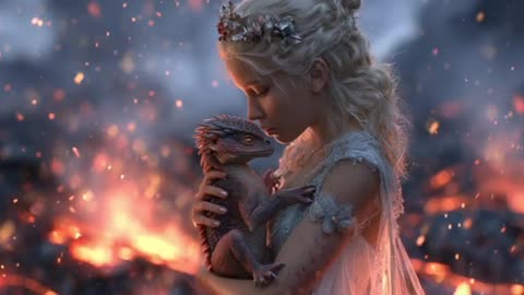 Dragons and the Princesses Who Love Them: Enchanted Companions | AI Short Film