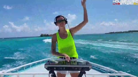 Progressive House & Melodic Techno Mix - Maldives Dhoni Dj set