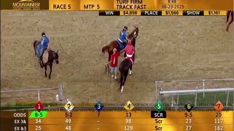 Monday night racing at Mountaineer