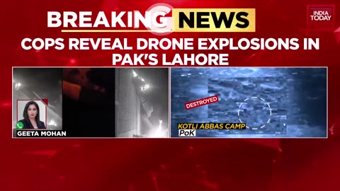 Multiple Blasts Reported In Lahore: Police Claim Drone Shot Down India Clash With Pakistan