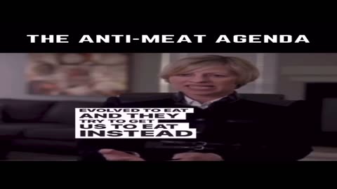 The Anti Meat Agenda