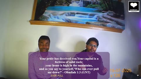 Part 1: V.126 Pride Has Deceived You || 9-07-2025 || DosimpleTV