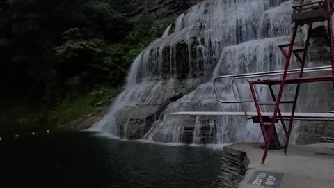 Treman State Park Swimming Area