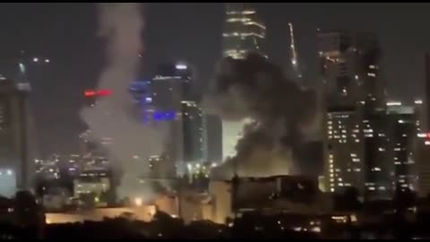 Iran Attack Tel Aviv,Israel using Hybersonic Missiles 2025