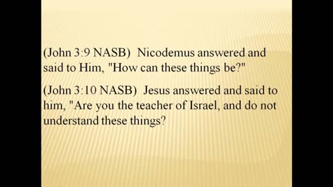 John 3 - What Truth us to be practiced? 2021