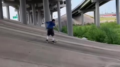 🤯🛹 Huge Nollie Flip Send! Did He Land It? | SkateNation
