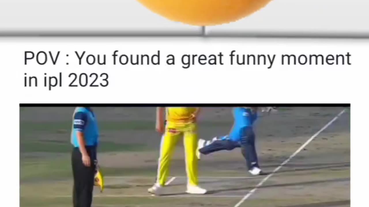 Funny movement in ipl