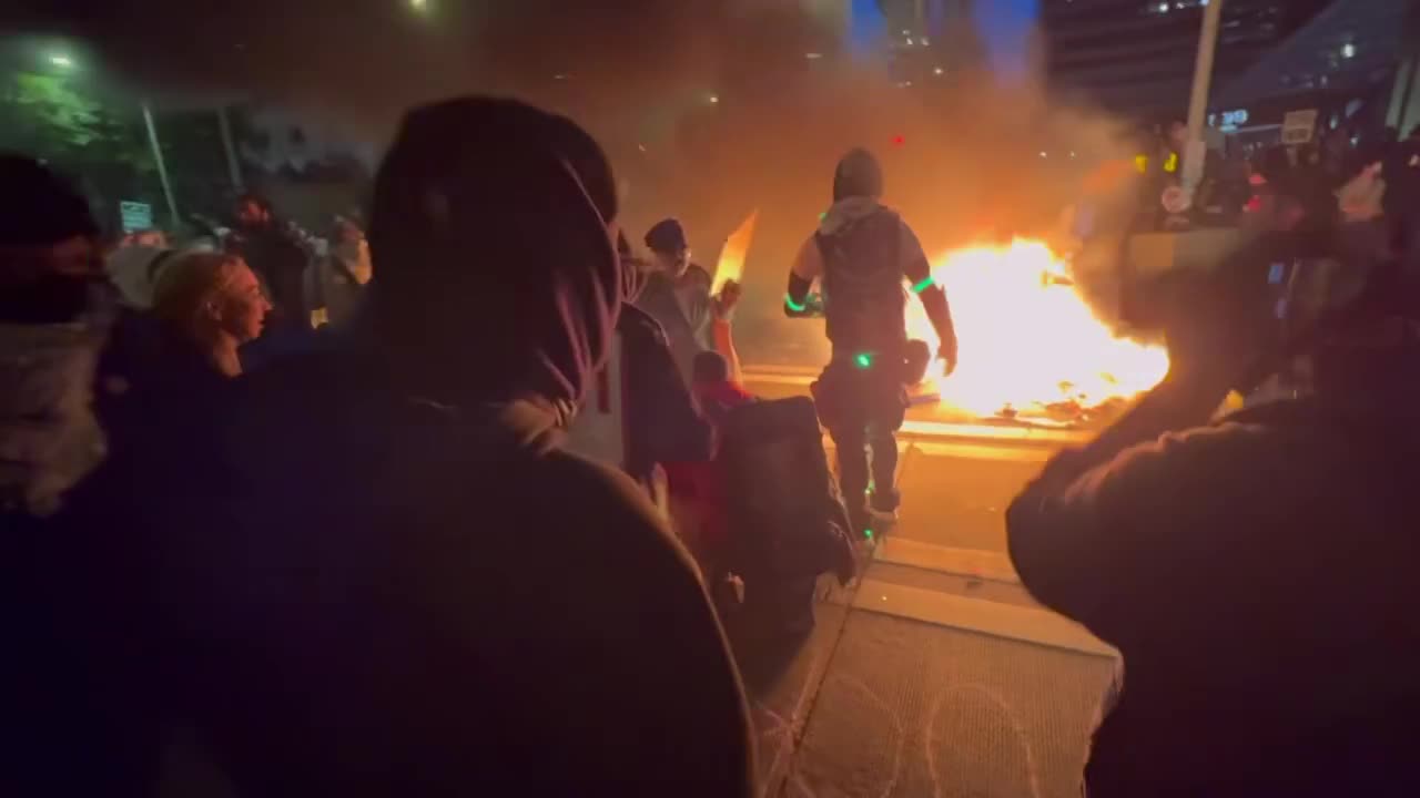 BREAKING: 🚨 Christian activist attacked on the street in Seattle.
