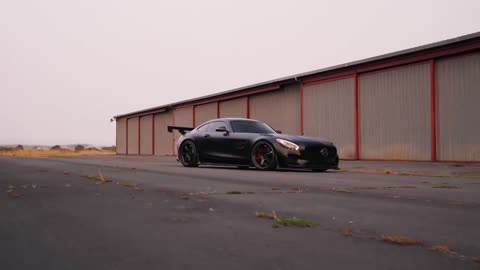 Back in Black _GT3 458 x AMG (4k)