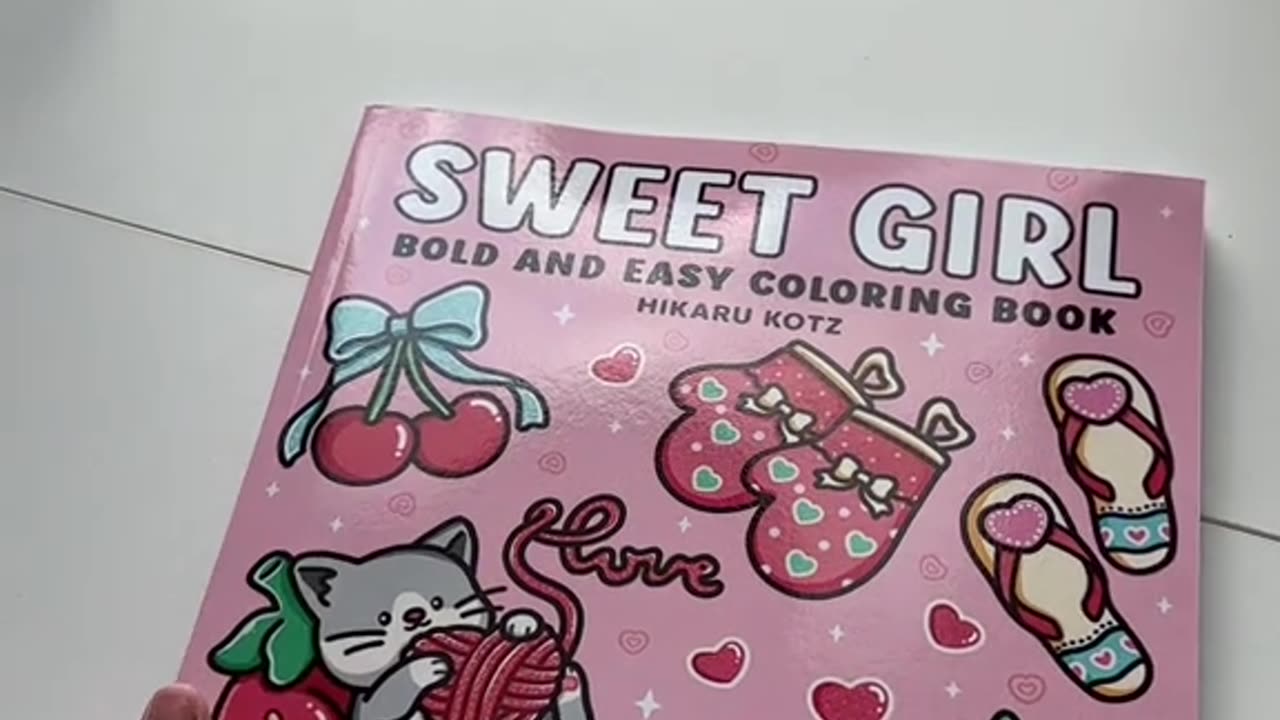 📚 🌸 Sweet Girl Coloring Book: Embrace Whimsy & Wonder with Every Stroke! 🎨💖