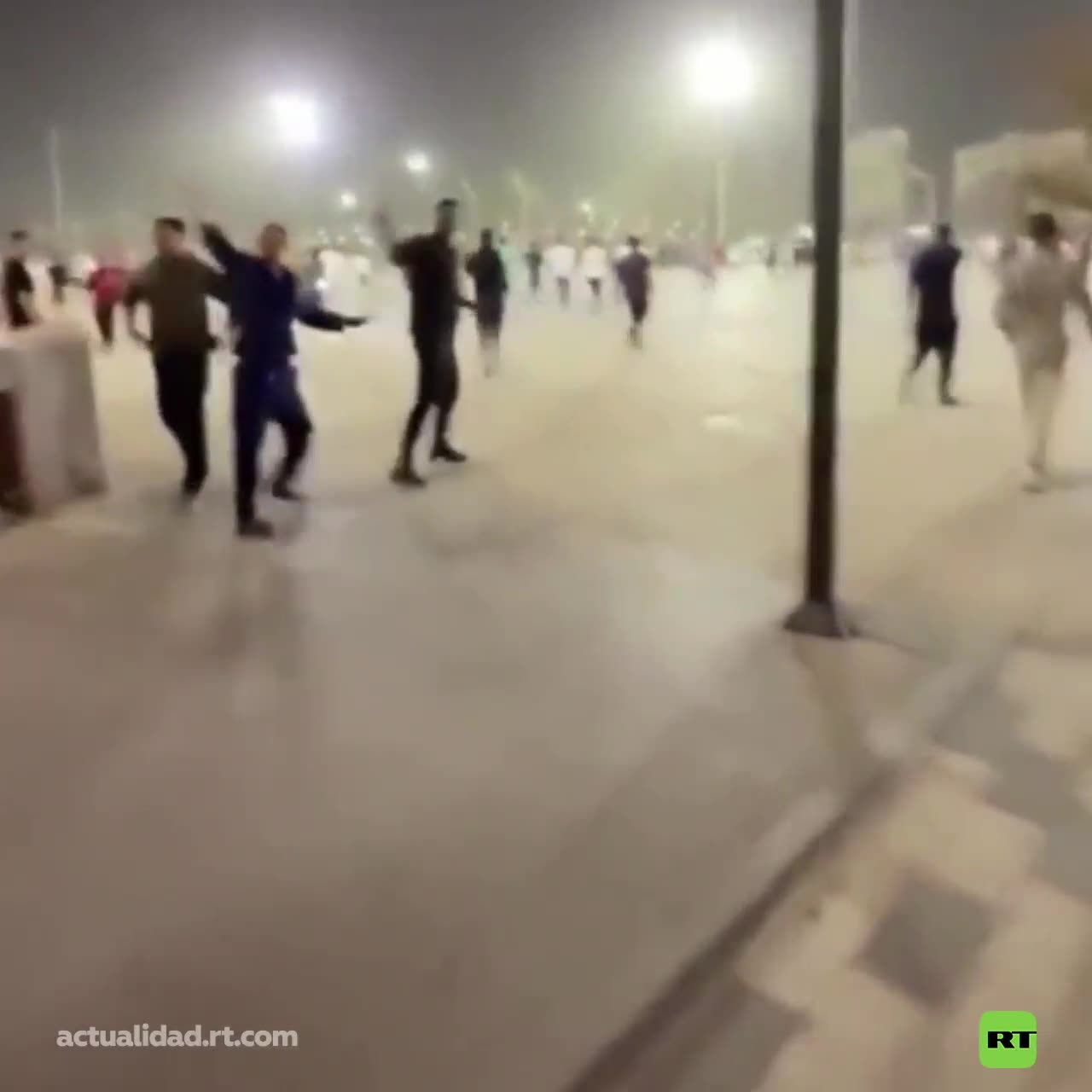 Caos en la capital de Libia en medio de una protesta