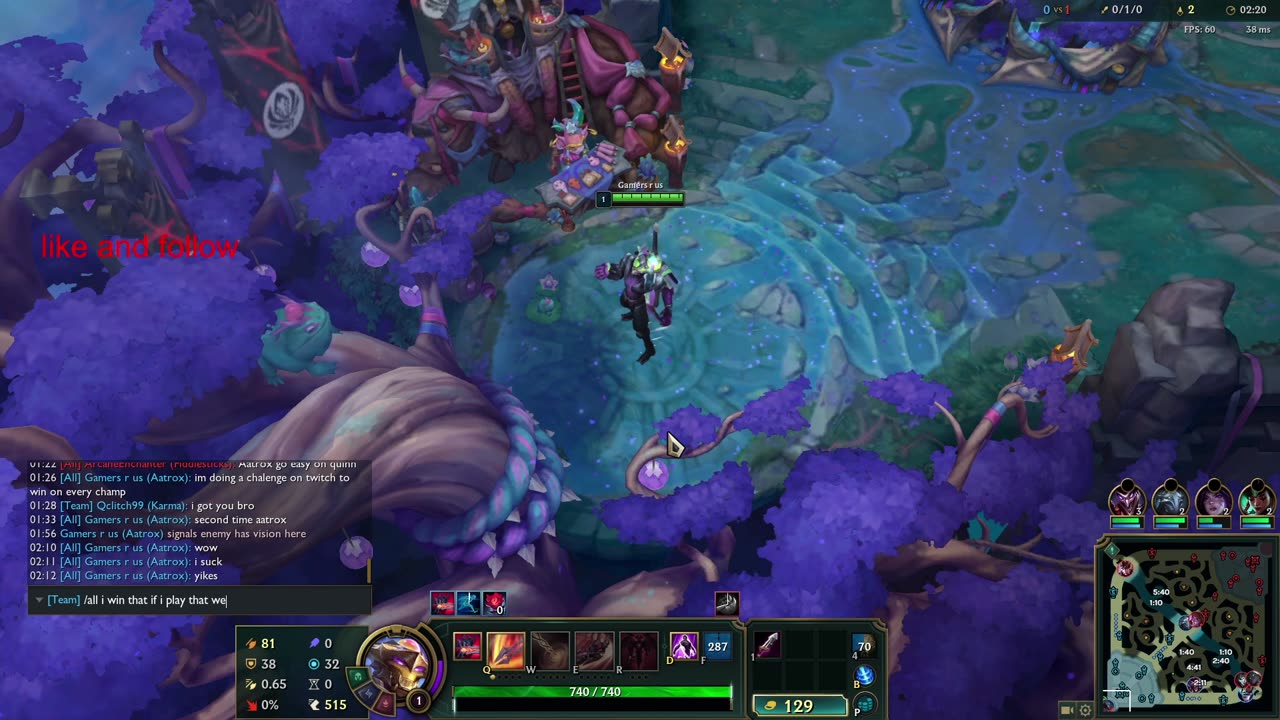 winning ranked on every champion!!