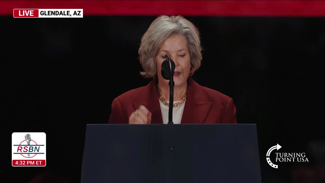 WATCH: Susie Wiles Speaks at Turning Point USA's Charlie Kirk Memorial - 9/21/25