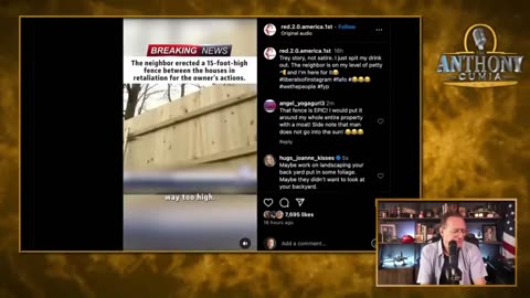 Anthony Cumia On Funny Neighbors Disputes