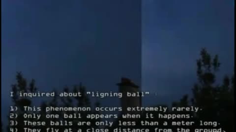 In a thunderstorm they capture a small fleet of luminous objects - UFO 🛸🛸🛸