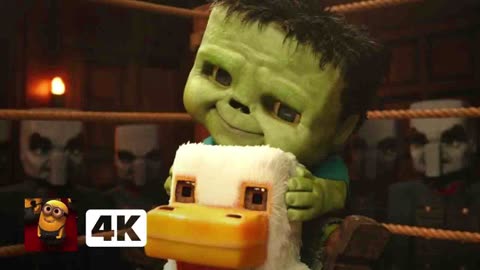A Minecraft Movie (2025) 4K - CHICKEN JOCKEY!!! (and Enderman) _ Movieclips