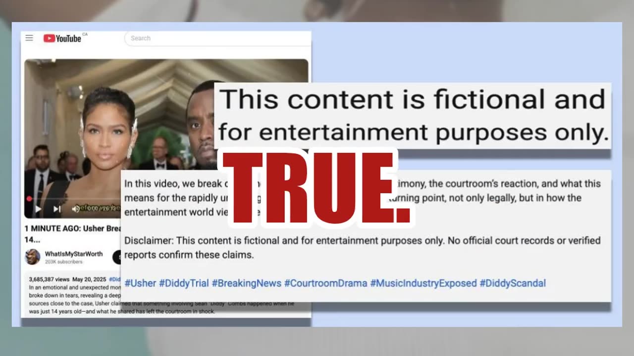 Fact Check: Usher Did NOT Testify at Diddy Trial, As Of May 21, 2025
