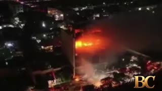 Iraq’s shopping centre fire leaves 61 dead, many missing
