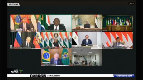 President Cyril Ramaphosa’s Powerful Statement at the Extraordinary BRICS Leaders Meeting 2025