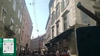 Jazz Nano Street Edition: Busking in Bath, England: 2025 Tour in UK