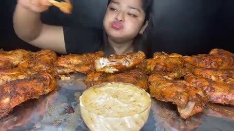 20 BIGGEST TANDOORI CHICKEN TANGDI EATING CHALLENGE 🔥 CHICKEN LEG PIECE EATING CHALLENGE _ MUKBANG