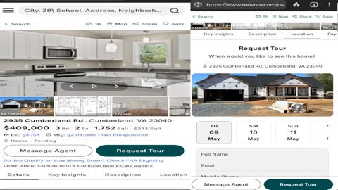 Homes for Sale in Cumberland Virginia