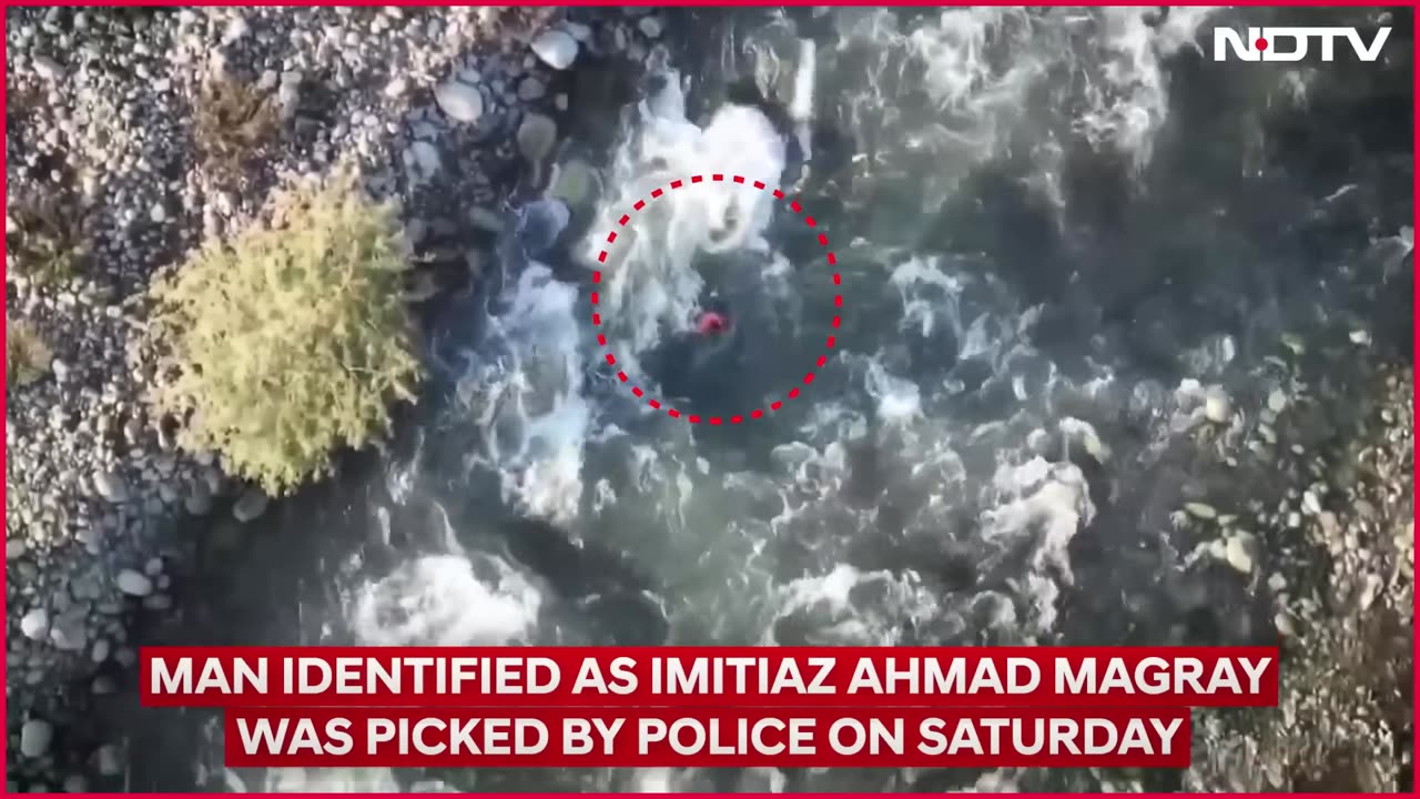 J&K News Man Alleged To Have Helped Terrorists In J&K Jumps Into River, Drowns