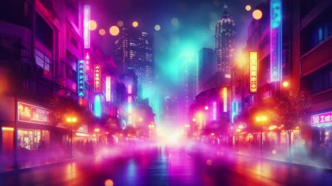 Neon Haze 🌆 _ Futuristic Lo-Fi Beats for Night Drive, Focus & Chill