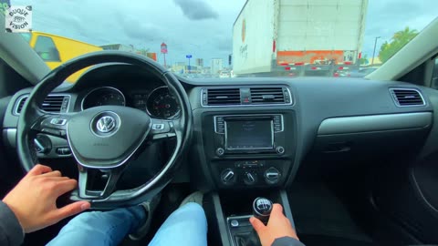 VOLKSWAGEN JETTA 2017 MANUAL DAYLIGHT TEST DRIVE - 2017 Jetta SE Standard Test Drive