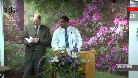20 July 2025 Sunday Evenning Service