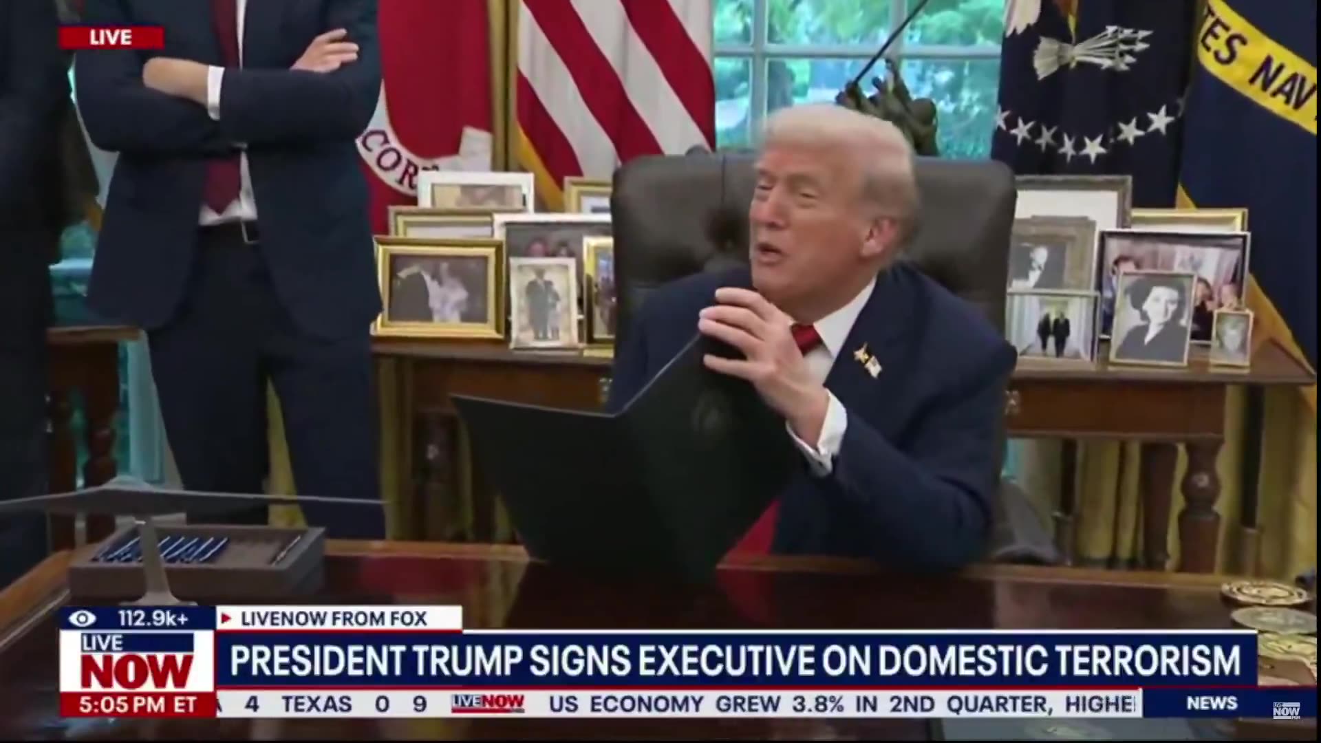 President Trump has declared BLM and Antifa as "domestic terrorist organizations"
